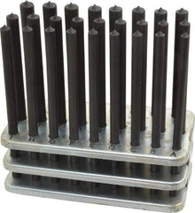 Value Collection - 26 Piece, Transfer Punch Set - Round Shank - Exact Tool & Supply