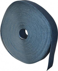 Value Collection - 1-1/2" x 50 Yd 60 Grit Aluminum Oxide Cloth Roll - Medium Grade, J Weighted Backing - Exact Tool & Supply