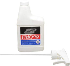 Lubriplate - 14 oz Bottle Mineral Multi-Purpose Oil - SAE 5W, ISO 22, 21 cSt at 40°C & 4 cSt at 100°C, Food Grade - Exact Tool & Supply