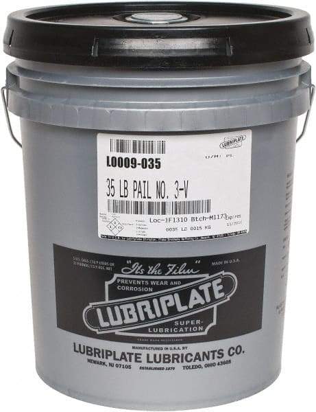 Lubriplate - 5 Gal Pail, 2 Mineral Way Oil - ISO Grade 68, SAE Grade 20 - Exact Tool & Supply