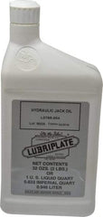 Lubriplate - 1 Qt Bottle Petroleum Oil Hydraulic Oil - SAE 10, ISO 32 - Exact Tool & Supply
