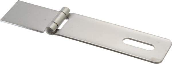 Value Collection - 1-1/2" Long x 6-3/4" Wide, Hasp - Stainless Steel - Exact Tool & Supply