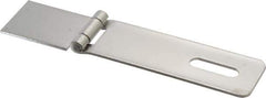 Value Collection - 1-1/2" Long x 6-3/4" Wide, Hasp - Stainless Steel - Exact Tool & Supply