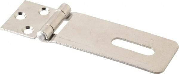 Value Collection - 1-1/2" Long x 4.54" Wide, Hasp - Stainless Steel - Exact Tool & Supply