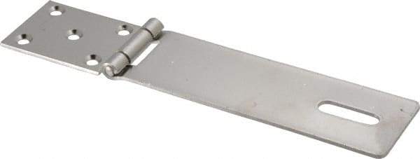 Made in USA - 1.88" Long x 8-3/4" Wide, Hasp - Stainless Steel - Exact Tool & Supply
