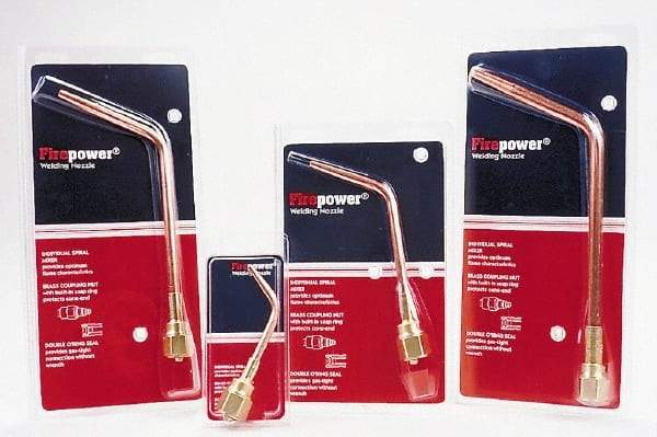 Victor - #1 Tip, 3/32 Inch Welding, All Gases, Welding Nozzle - For Use with Victor Torches - Exact Tool & Supply