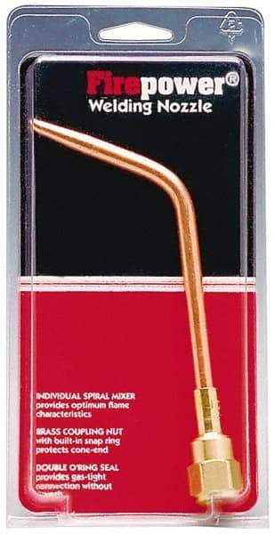 Victor - #5 Tip, 1/2 Inch Welding, All Gases, Welding Nozzle - For Use with Victor Torches - Exact Tool & Supply
