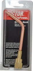 Victor - #1 Tip, 3/32 Inch Welding, All Gases, Welding Nozzle - Exact Tool & Supply