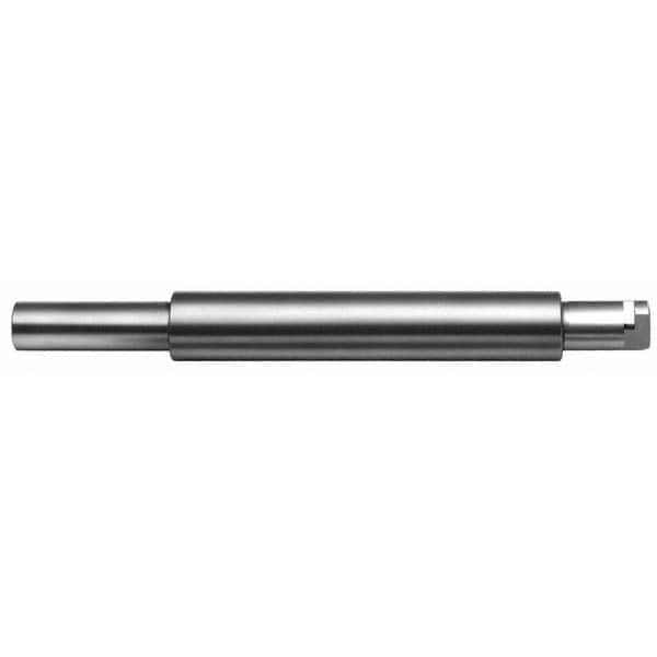Made in USA - 3/8" Head Diam, 1/2" Shank Diam, 6" Overall Length, Counterbore Pilot - Exact Tool & Supply