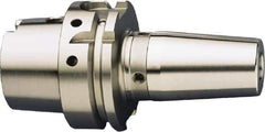 HAIMER - 14mm Hole Diam, HSK100A Taper Shank Shrink Fit Tool Holder & Adapter - 130mm Projection, 27mm Nose Diam, 47mm Clamping Depth, 25,000 RPM - Exact Tool & Supply