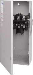 Eaton Cutler-Hammer - 100 Amp, 240 VAC, 3 Pole Nonfused Safety Switch - NEMA 1, 1 Phase, 15 hp at 240 VAC (Single Phase), 30 hp at 240 VAC (Triple Phase), 3PST Contact Form - Exact Tool & Supply