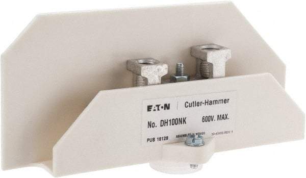 Eaton Cutler-Hammer - 100 Amp, Safety Switch Neutral Block - For Use with Heavy Duty Safety Switches - Exact Tool & Supply