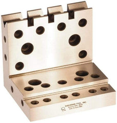 Suburban Tool - 6" Long x 6" Wide x 6" High, Compound, Series S1, Fine Pole, Sine Plate & Magnetic Chuck Combo - Angle Plate, Bolts, Handle, Locking Straps, Magnetic Chuck, Rails, Screws, Storage Case, T-Handle Hex Wrench, V-Block, Vise & Washer - Exact Tool & Supply