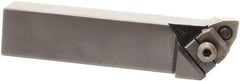 Sumitomo - WWLN, Right Hand Cut, 5° Lead Angle, 3/4" Shank Height x 3/4" Shank Width, Negative Rake Indexable Turning Toolholder - 4-1/2" OAL, WNMG 43 Insert Compatibility, Series Wedge Clamp - Exact Tool & Supply