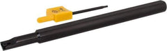 Sumitomo - 0.313" Min Bore Diam, 5" OAL, 3/8" Shank Diam, BSTJO Indexable Boring Bar - TBGT 52 Insert, Screw Holding Method - Exact Tool & Supply