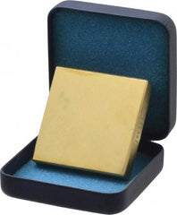 Made in USA - Rockwell B Scale, Hardness Calibration Test Block - B60 Hardness, Mid Hardness Range Description, 2 Piece - Exact Tool & Supply