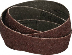 Tru-Maxx - 1" Wide x 30" OAL, 36 Grit, Aluminum Oxide Abrasive Belt - Aluminum Oxide, Very Coarse, Coated, X Weighted Cloth Backing - Exact Tool & Supply