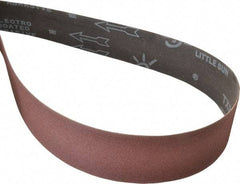 Tru-Maxx - 2" Wide x 132" OAL, 180 Grit, Aluminum Oxide Abrasive Belt - Aluminum Oxide, Very Fine, Coated, X Weighted Cloth Backing - Exact Tool & Supply