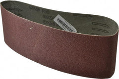 Tru-Maxx - 4" Wide x 24" OAL, 50 Grit, Aluminum Oxide Abrasive Belt - Aluminum Oxide, Coarse, Coated, X Weighted Cloth Backing - Exact Tool & Supply