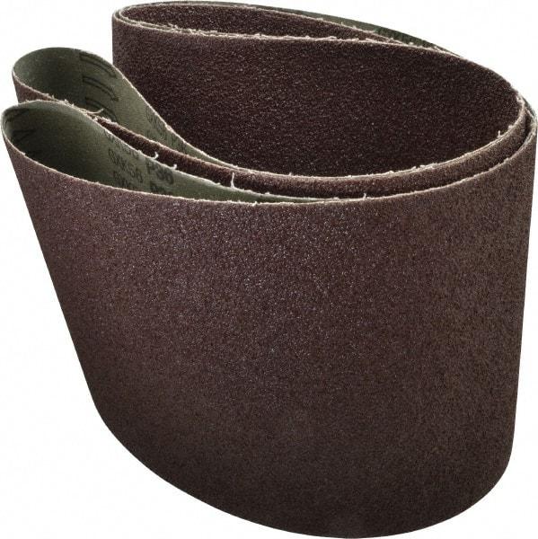 Tru-Maxx - 8" Wide x 107" OAL, 36 Grit, Aluminum Oxide Abrasive Belt - Aluminum Oxide, Very Coarse, Coated, X Weighted Cloth Backing - Exact Tool & Supply