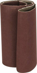 Tru-Maxx - 6" Wide x 48" OAL, 220 Grit, Aluminum Oxide Abrasive Belt - Aluminum Oxide, Very Fine, Coated, X Weighted Cloth Backing - Exact Tool & Supply
