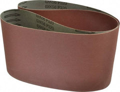 Tru-Maxx - 6" Wide x 48" OAL, 320 Grit, Aluminum Oxide Abrasive Belt - Aluminum Oxide, Extra Fine, Coated, X Weighted Cloth Backing - Exact Tool & Supply