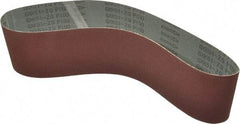 Tru-Maxx - 4" Wide x 36" OAL, 150 Grit, Aluminum Oxide Abrasive Belt - Aluminum Oxide, Very Fine, Coated, X Weighted Cloth Backing - Exact Tool & Supply