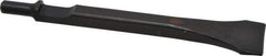 Value Collection - 1-3/8" Head Width, 7" OAL, 1/8" Shank Diam, Scaling Chisel - Round Shank, Steel - Exact Tool & Supply