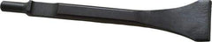 Value Collection - 1-3/8" Head Width, 7" OAL, 5/32" Shank Diam, Angle Chisel - Round Shank, Steel - Exact Tool & Supply