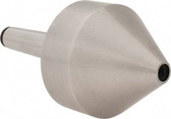 Interstate - MT5 Taper Shank, 5.79" Head Diam Live Center - 4.09" Head Length, 1.38" Point Diam, 2.9" Point Len, 1763.7 Lb Max Workpc, 9.58" OAL, Bull Nose Point - Exact Tool & Supply