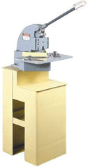 Enco - Metal Cutting & Forming Machine Stands For Use With: 4 Ton Hand Notcher Length (Inch): 22 - Exact Tool & Supply