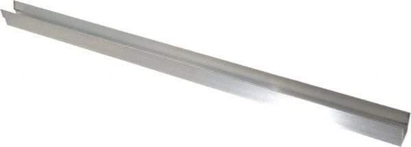 Mitee-Bite - 20" OAL 1" Width, Aluminum, Wedge Clamp Stock - Channel Shaped - Exact Tool & Supply