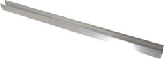 Mitee-Bite - 20" OAL 1" Width, Aluminum, Wedge Clamp Stock - Channel Shaped - Exact Tool & Supply