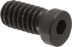 Mitee-Bite - 1/4-20, 1/2" Length, Carbon Steel, Black Oxide Finish, Cam Clamp Screw - Use with Mitee-Bite MB-4 - Exact Tool & Supply