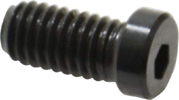 Mitee-Bite - 3/8-16, 3/4" Length, Carbon Steel, Black Oxide Finish, Cam Clamp Screw - Use with 22584 & Mitee-Bite MB-6 - Exact Tool & Supply