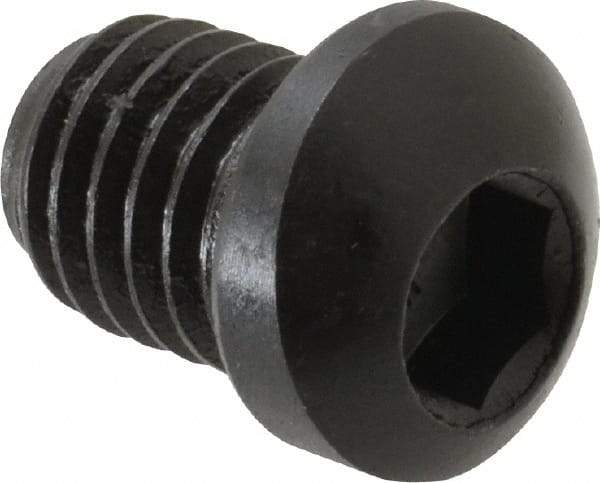 Mitee-Bite - 1/2-13, 1/2" Long, Carbon Steel, Black Oxide Finish, Cam Clamp Screw - 5/16" Drive, Use with Mitee-Bite MB-8 - Exact Tool & Supply