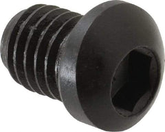 Mitee-Bite - 1/2-13, 1/2" Long, Carbon Steel, Black Oxide Finish, Cam Clamp Screw - 5/16" Drive, Use with Mitee-Bite MB-8 - Exact Tool & Supply