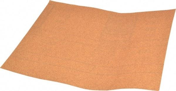 3M - 100 Grit, Garnet Sanding Sheet - 11" Long x 9" Wide, Fine Grade, C Weighted Paper Backing - Exact Tool & Supply