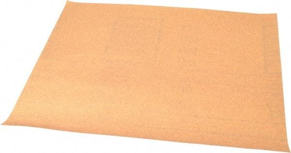 3M - 120 Grit, Garnet Sanding Sheet - 11" Long x 9" Wide, Fine Grade, C Weighted Paper Backing - Exact Tool & Supply