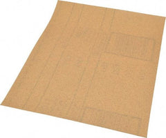 3M - 120 Grit, Garnet Sanding Sheet - 11" Long x 9" Wide, Fine Grade, A Weighted Paper Backing - Exact Tool & Supply