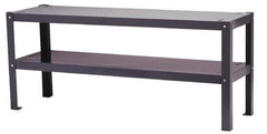 Enco - 56 Inch Long x 17 Inch Wide/Deep x 24 Inch High, Metal Cutting and Forming Machine Stand - For Use with Slip Rolls - Exact Tool & Supply