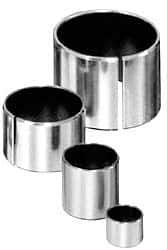 Bunting Bearing - 2" Inside x 2-3/16" Outside Diam, Steel Sleeve Bearing - 2-1/2" OAL - Exact Tool & Supply
