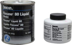 Devcon - 1 Lb Kit Black Urethane Joint Sealant - 120°F (Wet), 180°F (Dry) Max Operating Temp, 15 min Tack Free Dry Time - Exact Tool & Supply