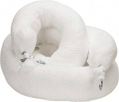 Brady SPC Sorbents - 32 Gal, 10' Long, 5" Diam, Boom - Oil Only, White - Exact Tool & Supply