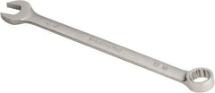 Armstrong - 13/16" 12 Point Offset Combination Wrench - 15° Offset Angle, 11-3/4" OAL, Steel, Satin Finish - Exact Tool & Supply