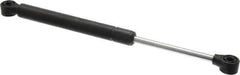 Value Collection - 0.32" Rod Diam, 0.75" Tube Diam, 20 Lb Capacity, Fixed Force Gas Spring - 11.9" Extended Length, 3.5" Stroke Length, Plastic Ball Socket, Black Nitride Piston - Exact Tool & Supply