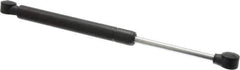 Value Collection - 0.32" Rod Diam, 0.75" Tube Diam, 30 Lb Capacity, Fixed Force Gas Spring - 11.9" Extended Length, 3.5" Stroke Length, Plastic Ball Socket, Black Nitride Piston - Exact Tool & Supply