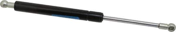 Value Collection - 0.32" Rod Diam, 0.75" Tube Diam, 30 Lb Capacity, Fixed Force Gas Spring - 11.9" Extended Length, 3.5" Stroke Length, Metal Socket, Black Nitride Piston - Exact Tool & Supply
