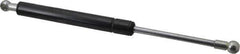 Value Collection - 0.32" Rod Diam, 0.75" Tube Diam, 120 Lb Capacity, Fixed Force Gas Spring - 11.9" Extended Length, 3.5" Stroke Length, Metal Socket, Black Nitride Piston - Exact Tool & Supply
