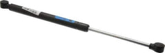 Value Collection - 0.32" Rod Diam, 0.75" Tube Diam, 30 Lb Capacity, Fixed Force Gas Spring - 15.25" Extended Length, 5" Stroke Length, Plastic Ball Socket, Black Nitride Piston - Exact Tool & Supply